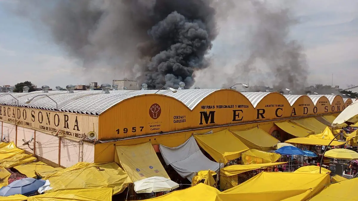 incendio mercado sonora DAVID DEOLARTE